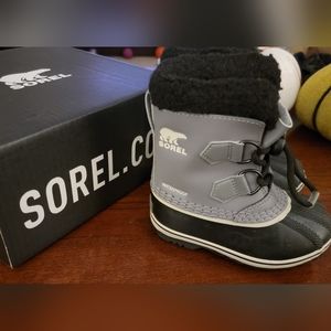 Sorel Yoot Pac TP - Toddler Boy 8 - Quarry/Black